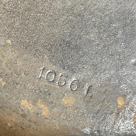 Vintage WAGNER SIDNEY-O No 6 Cast Iron Skillet 1056 L  9" - Picture 4 of 5